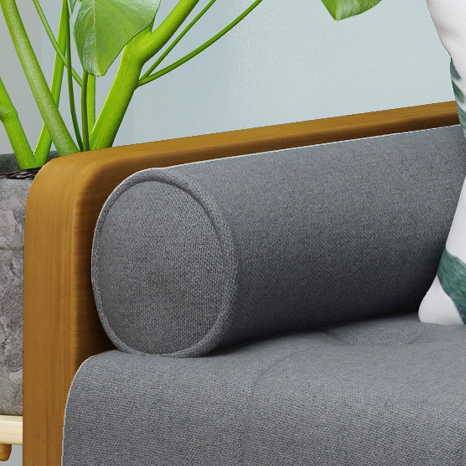 imageChristopher Knight Home GDFStudio Christopher Knight Home Aidan Mid Century Modern Tufted Fabric Sofa Gray