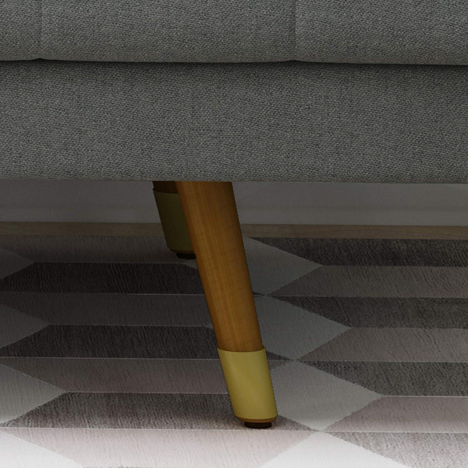 imageChristopher Knight Home GDFStudio Christopher Knight Home Aidan Mid Century Modern Tufted Fabric Sofa Gray