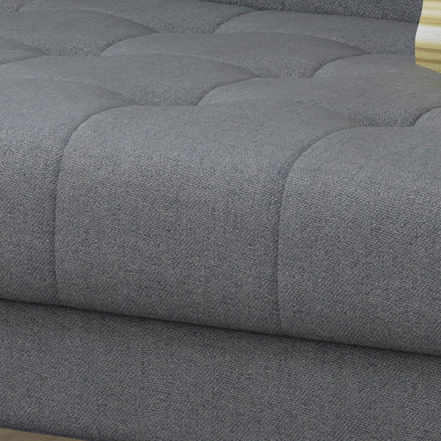 imageChristopher Knight Home GDFStudio Christopher Knight Home Aidan Mid Century Modern Tufted Fabric Sofa Gray