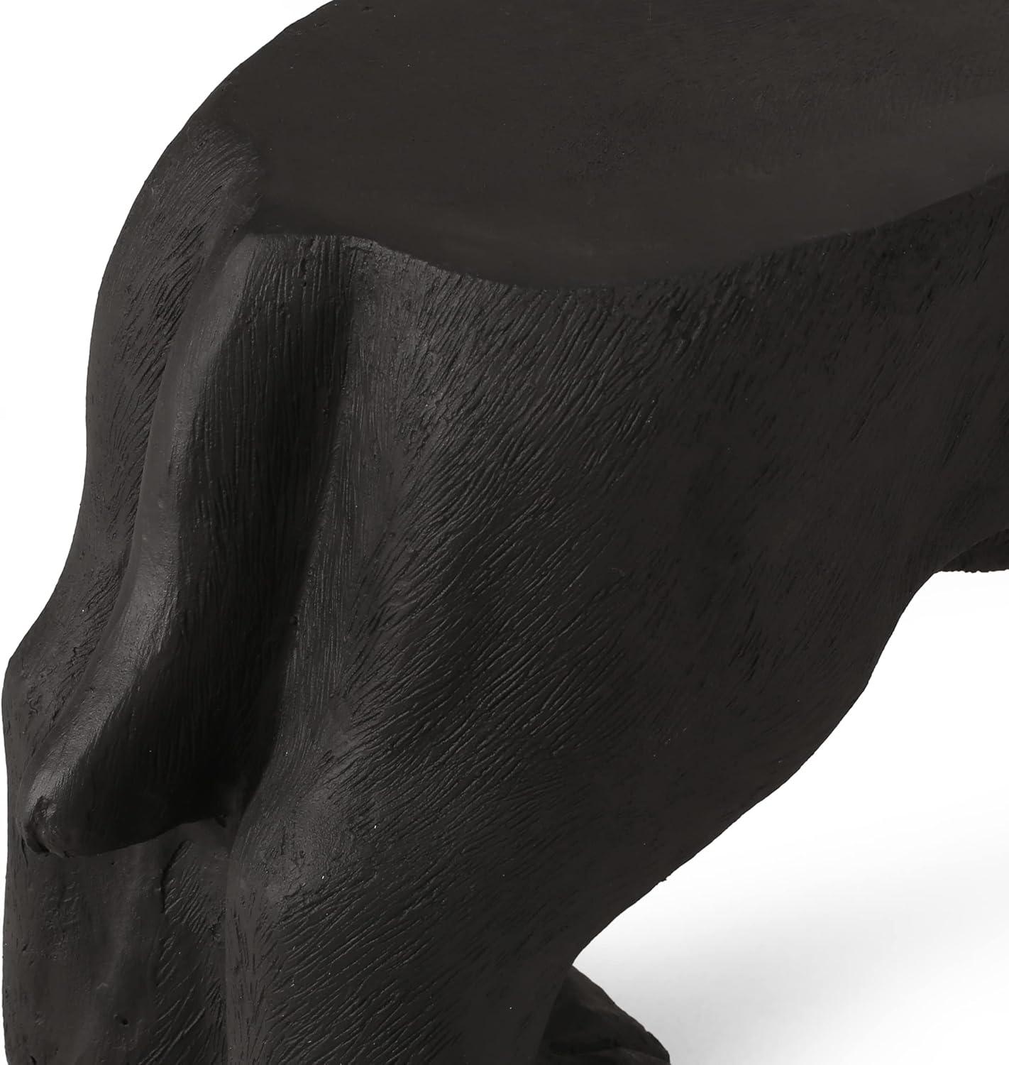 imageChristopher Knight Home Hyrum Outdoor Bench Matte Black Black