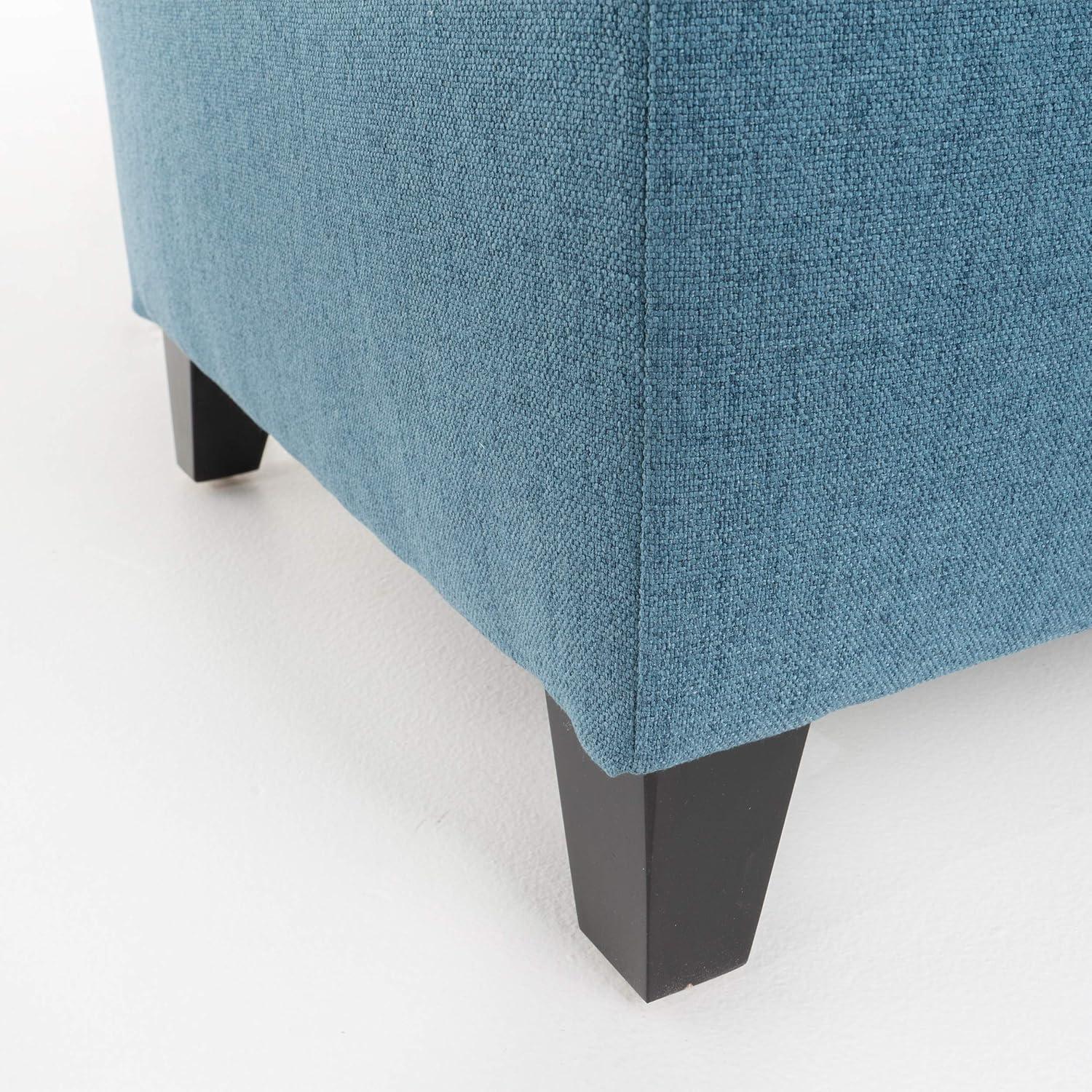 imageChristopher Knight Home Juliana Fabric Storage Ottoman Blue