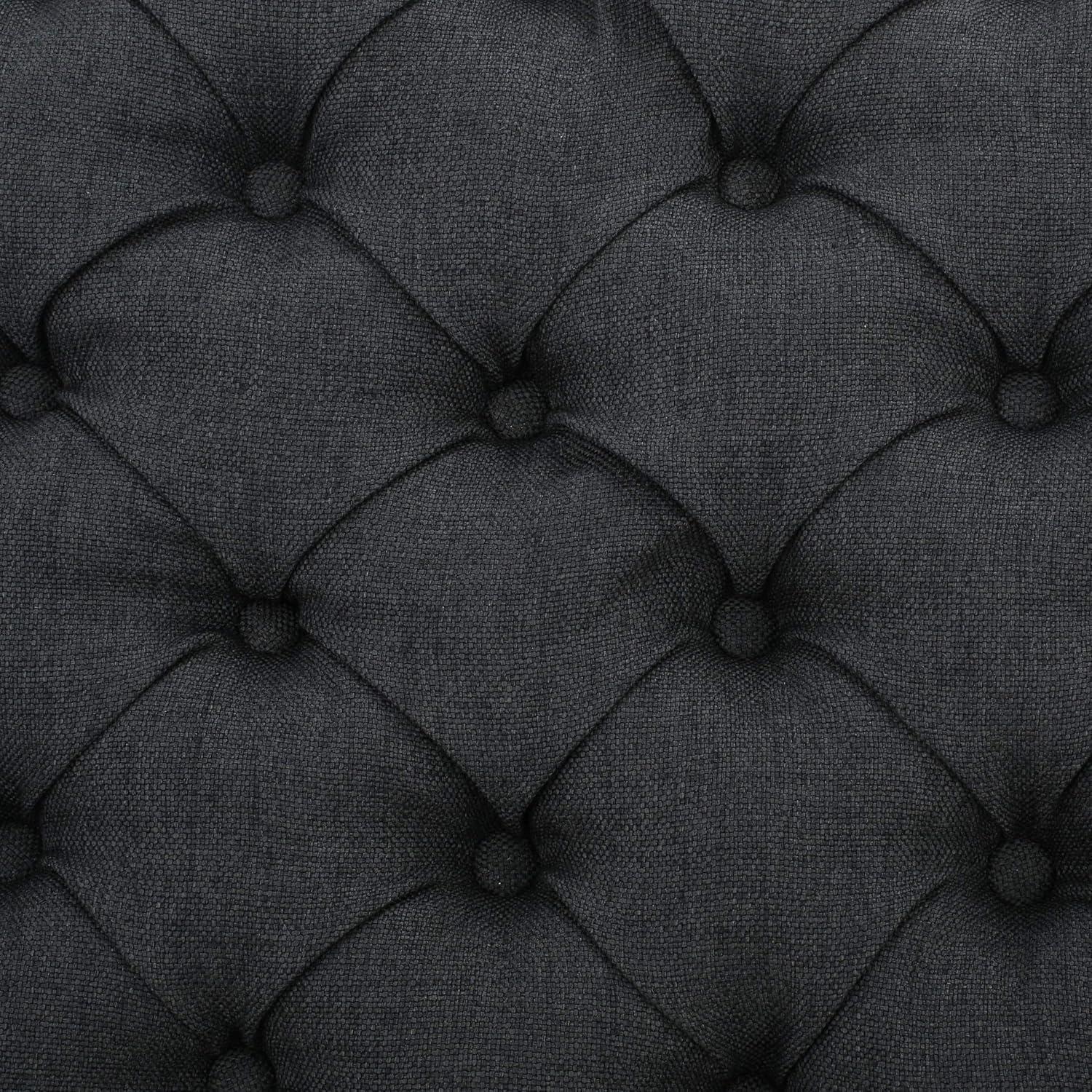 imageChristopher Knight Home Keiko Fabric Armed Storage Bench Dark Grey 1950D x 5000W x 1925HBench
