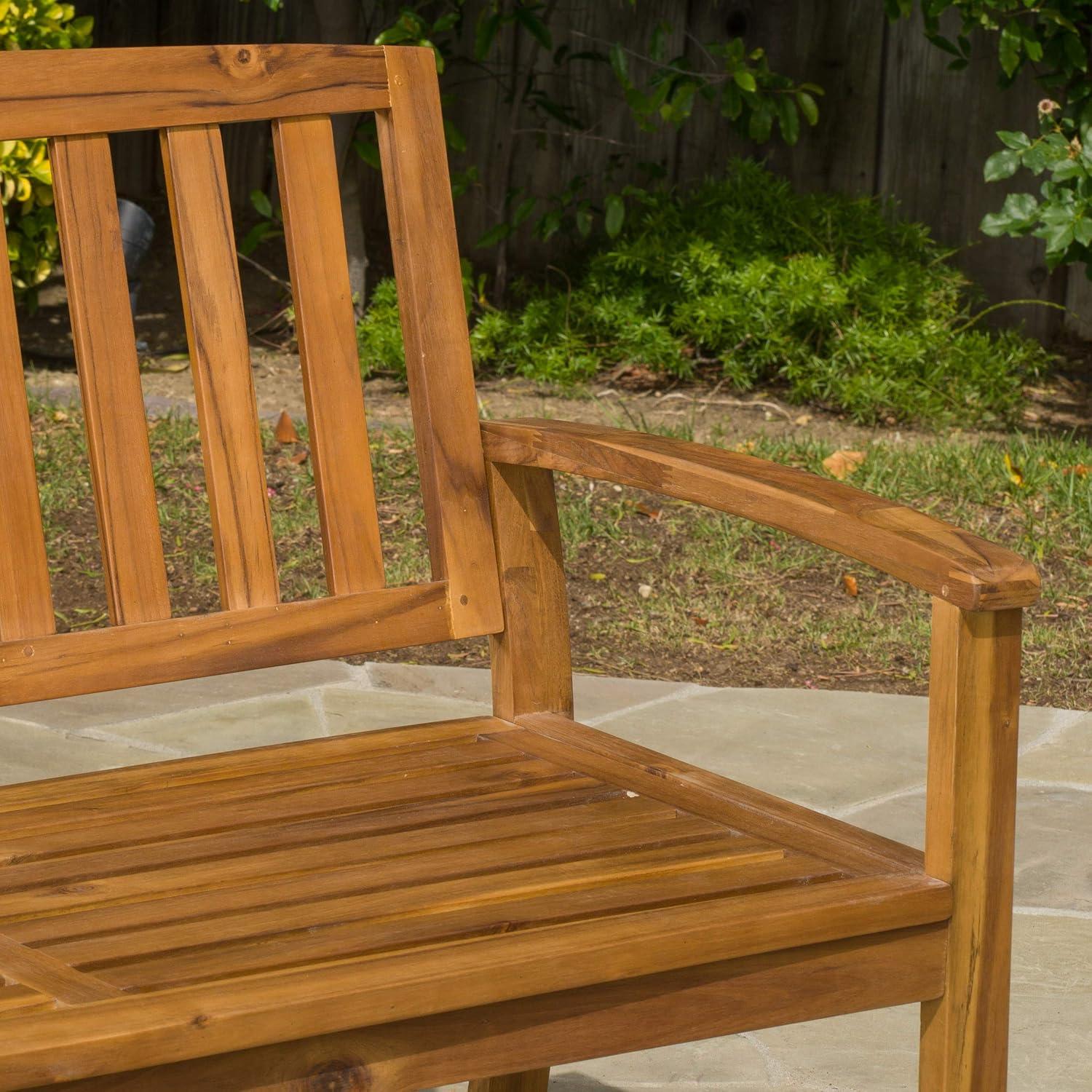 imageChristopher Knight Home Loja Acacia Bench Teak Finish
