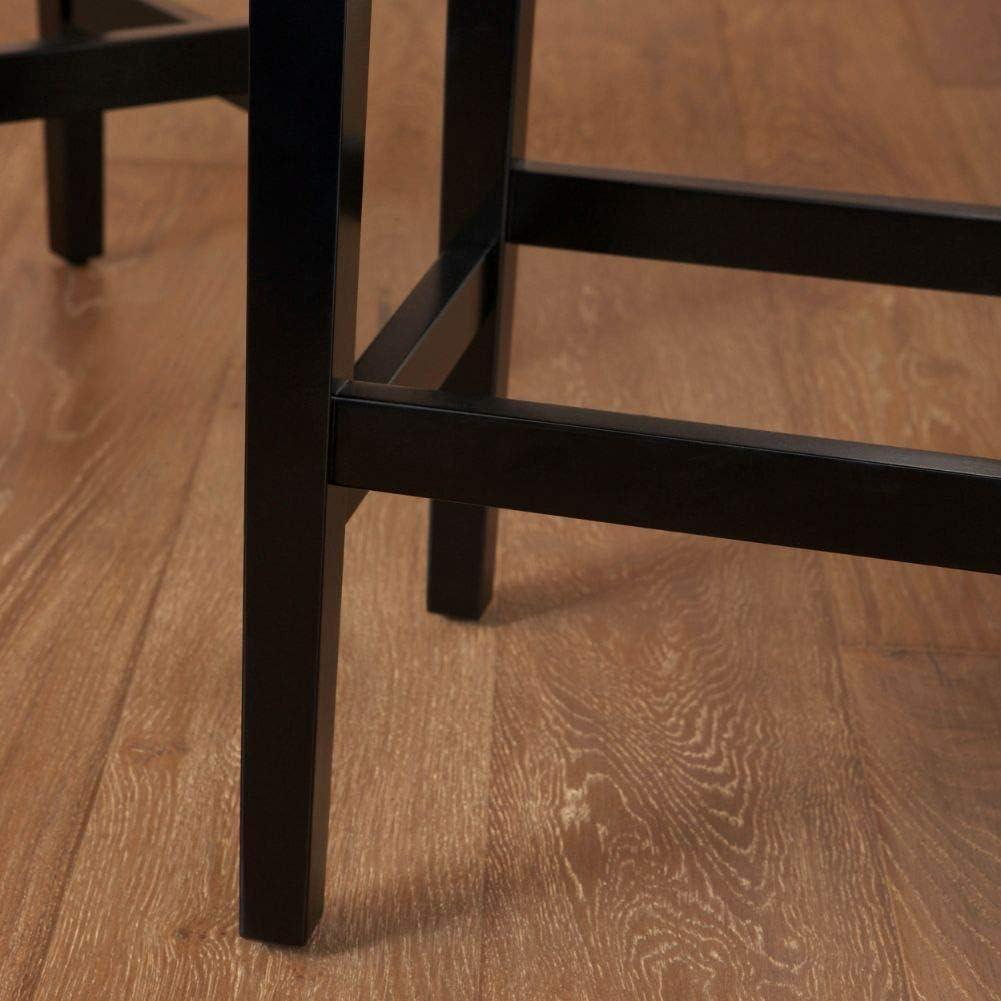 imageChristopher Knight Home Lopez Backless Leather Counter Stools 2Pcs Set Brown