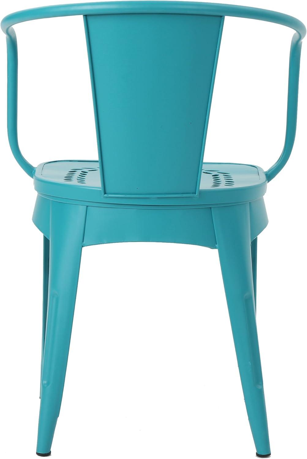 imageChristopher Knight Home Lourdes Iron Bistro Set 3Pcs Set Matte Teal