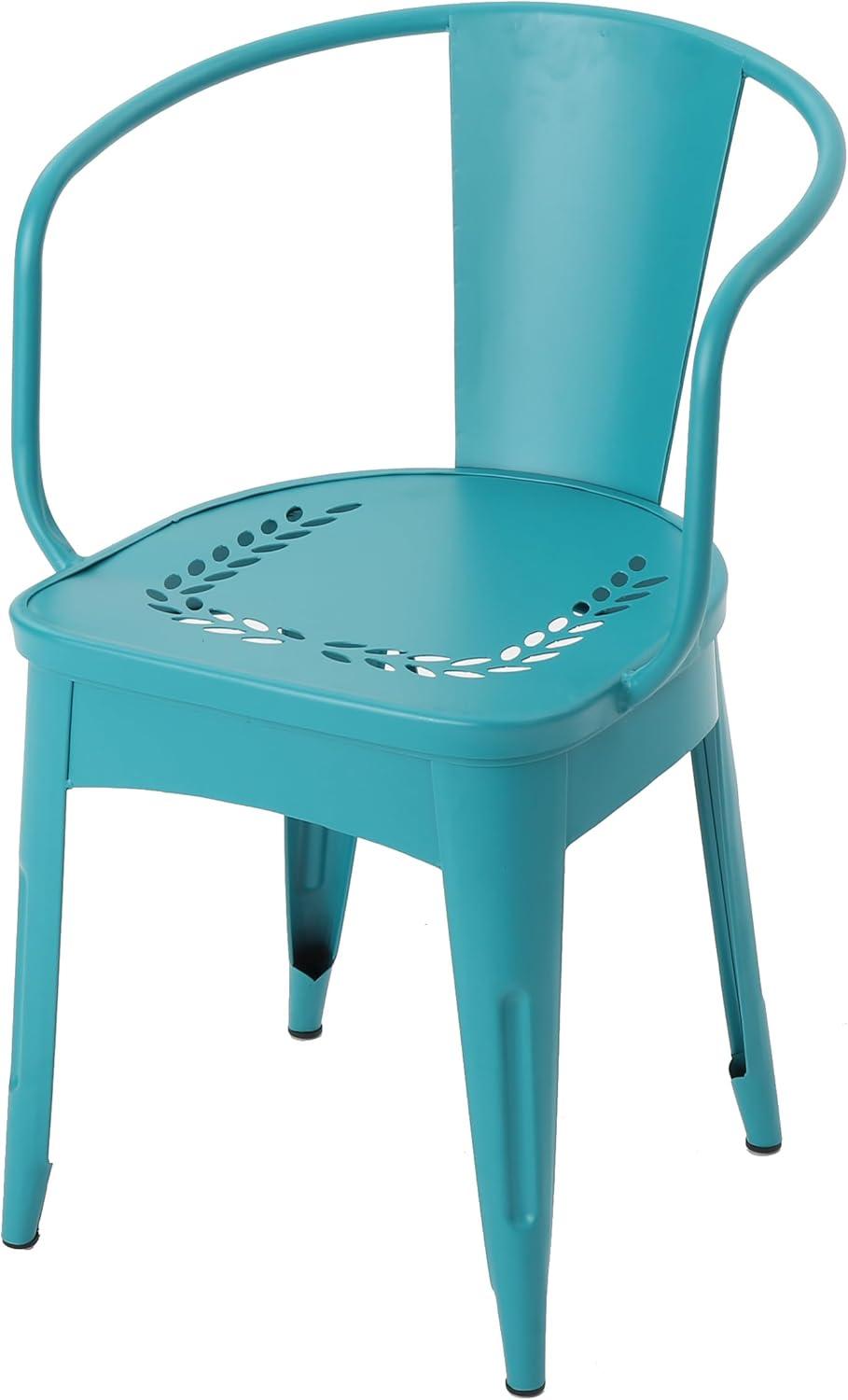 imageChristopher Knight Home Lourdes Iron Bistro Set 3Pcs Set Matte Teal