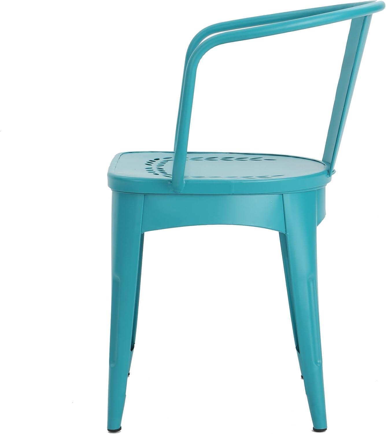 imageChristopher Knight Home Lourdes Iron Bistro Set 3Pcs Set Matte Teal