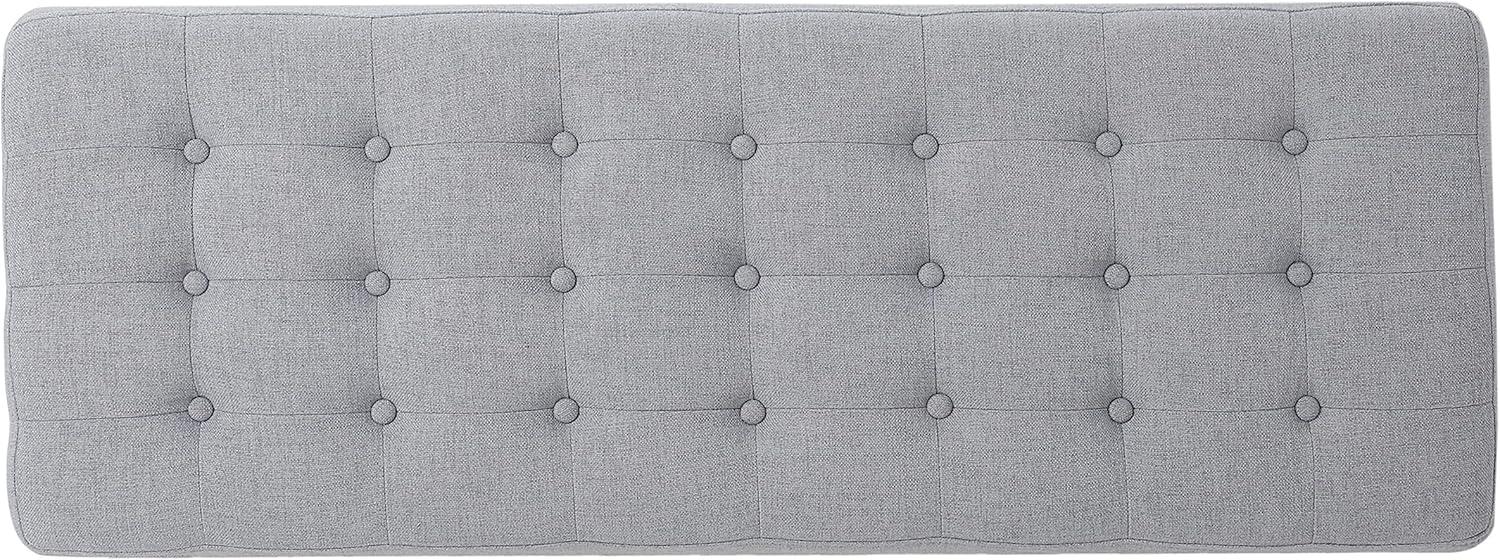 imageChristopher Knight Home Saxon Fabric Bench Light Grey 1575 D x 4350 W x 1700 H