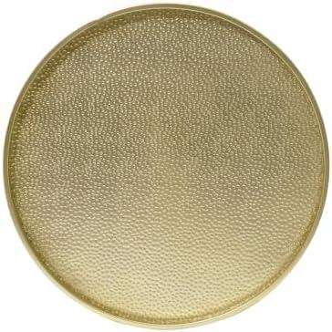 imageChristopher Knight Home Solis 26quot Iron Accent Table Round Coffee Table Hammered Surface Design Space Saving Metal Frame Side Tables for Living Room Home No Assembly Needed 110lbs Gold