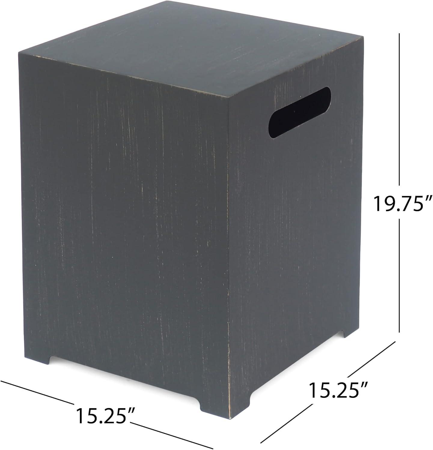imageChristopher Knight Home Welling Outdoor Rectangular Fire Pit with Tank Holder Brushed Brown