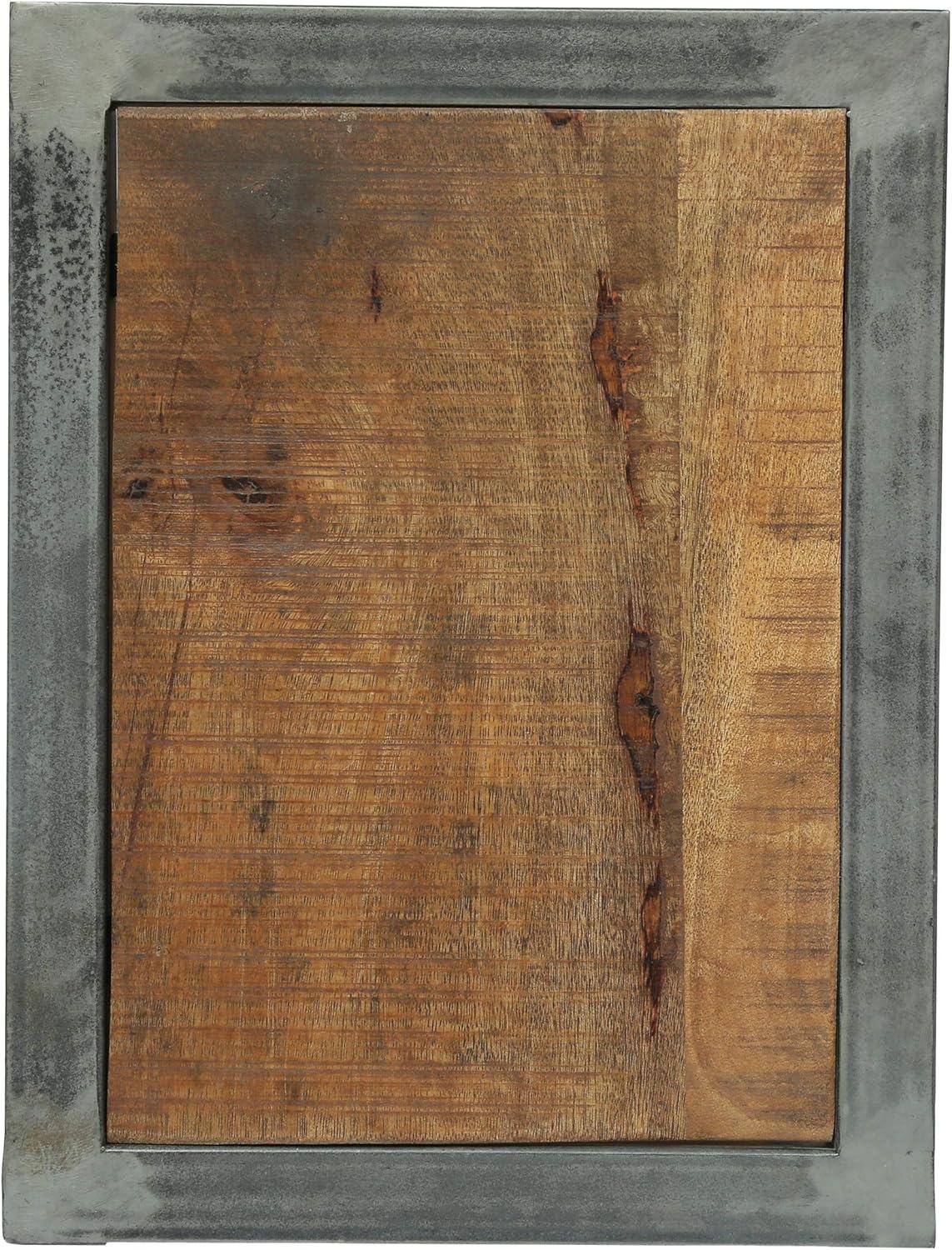 imageChristopher Knight Home Wessor Handcrafted Side Table Mango Wood and Iron NaturalGray