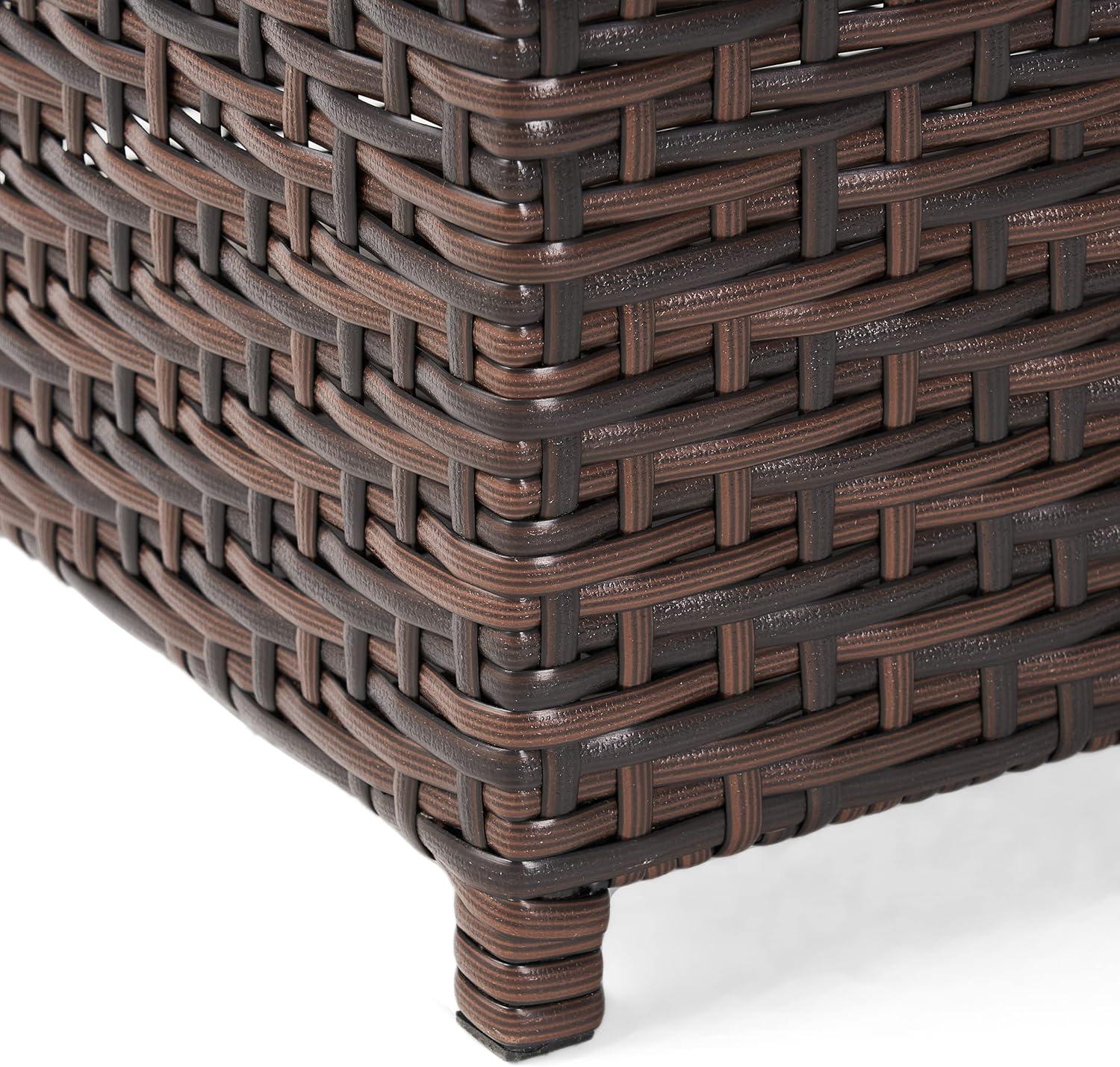 imageChristopher Knight Home Wing Outdoor Storage Bench Multibrown