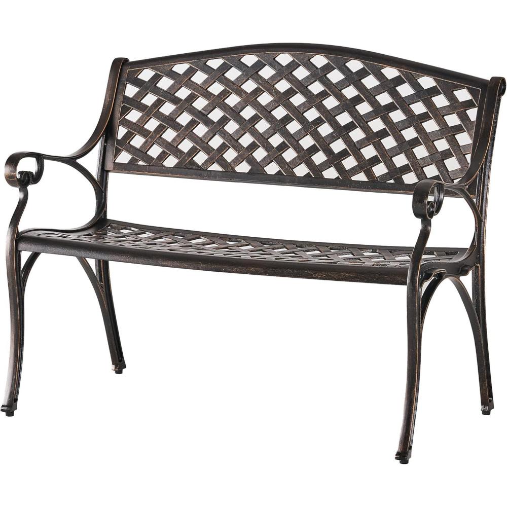 imageChristopher Knight Home Eastwood Antique Copper Cast Aluminum Bench