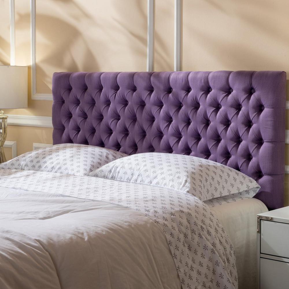 imageChristopher Knight Home Jezebel Headboard  Fully Upholstered Queen  Full IvoryFabric beige