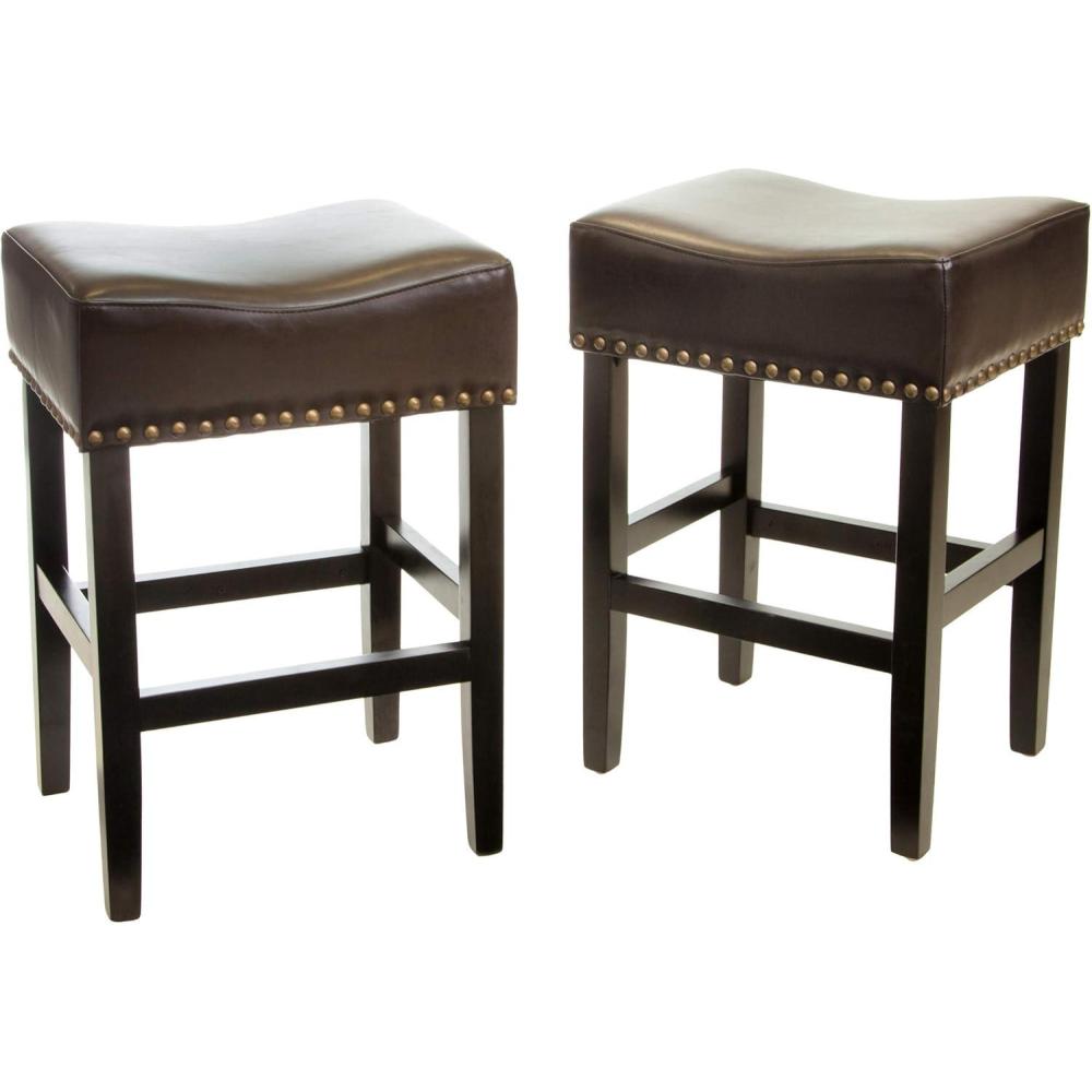 imageChristopher Knight Home Lisette Backless Counter Stools 2Pcs Set Brown