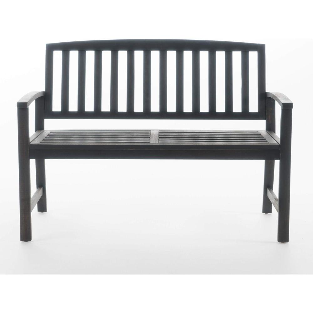 imageChristopher Knight Home Loja Outdoor Acacia Wood Bench Dark Grey Finish