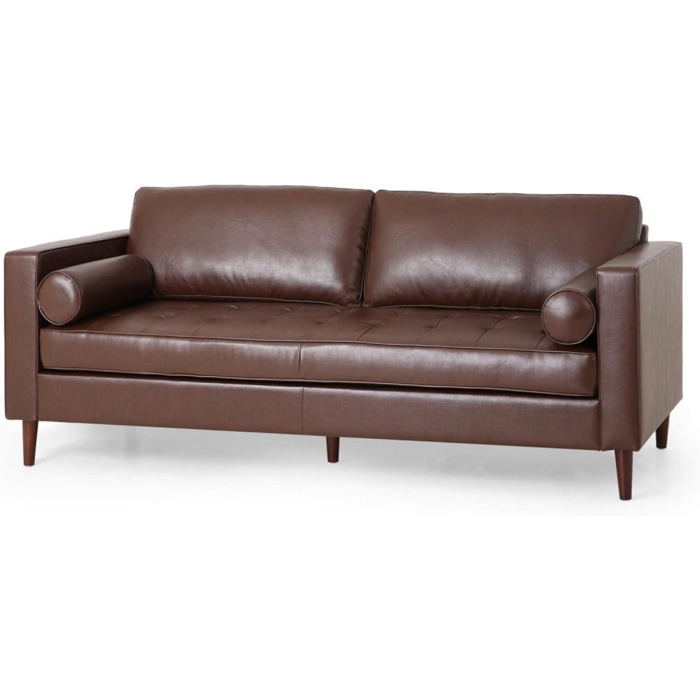 imageChristopher Knight Home Malinta Sofas Cognac Brown EspressoDark Brown Espresso