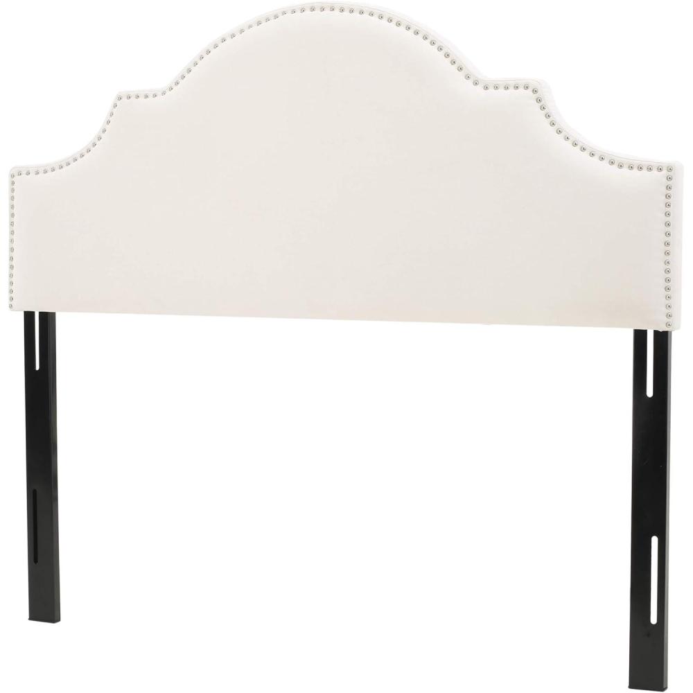 imageChristopher Knight Home Nora Headboard Fully Upholstered Queen Full Ivory