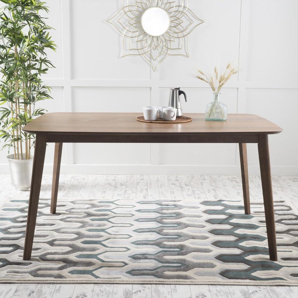imageChristopher Knight Home Nyala Wood Dining Table Natural Walnut Finish 355 in x 59 in x 295 in