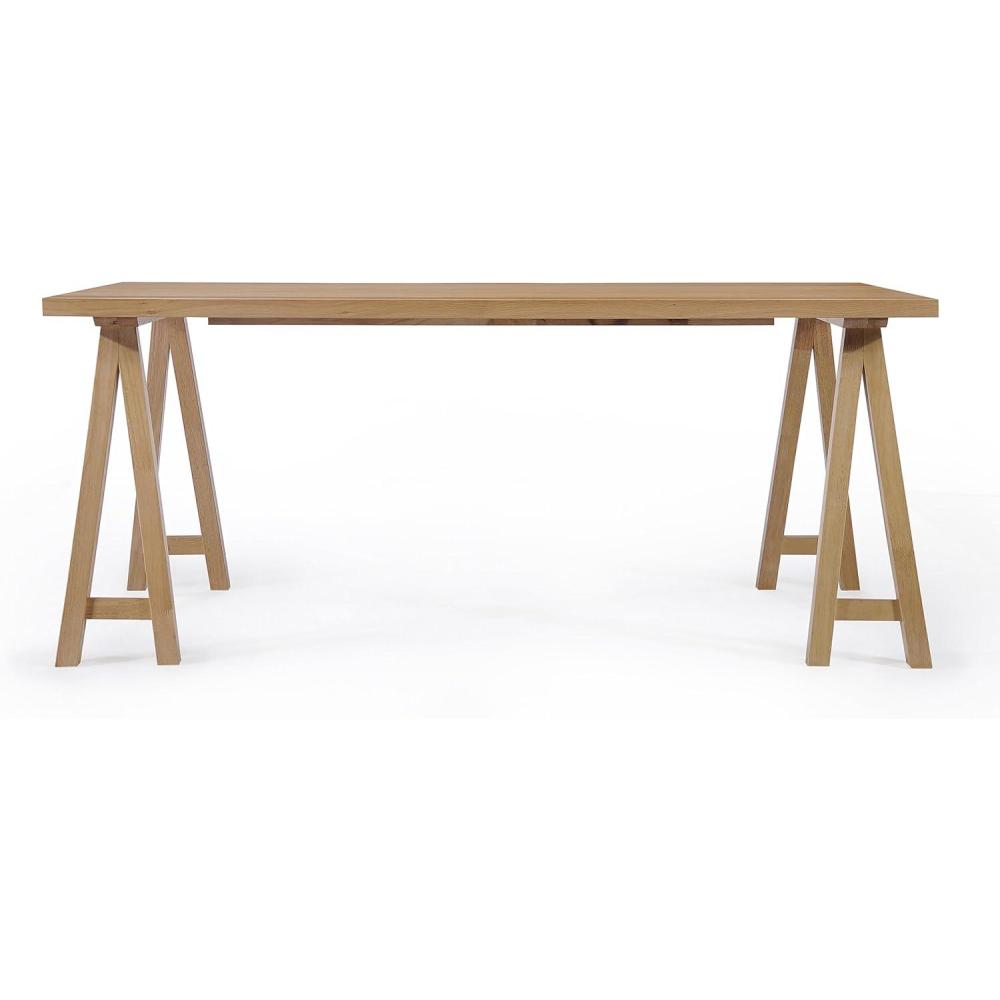imageChristopher Knight Home Sabine Farmhouse Wood Dining Table Natural Oak Finish