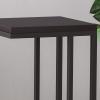 Christopher Knight Home Agnes Modern C Side Table, Set of 2, Black
