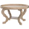 Christopher Knight Home Althea Faux Wood Circular Coffee Table, Nature