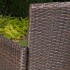 Christopher Knight Home Anaya 45″ Wicker Barstools, 4-Pcs Set, Multibrown