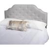 Christopher Knight Home Austell Fabric Headboard, Queen / Full, Light Grey