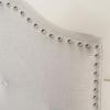 Christopher Knight Home Austell Fabric Headboard, Queen / Full, Light Grey