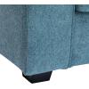 Christopher Knight Home Bacho Cozy Loveseat Sofa, Floor Sofa Chair, 2 Seater Couch with Armrest, Loveseat for Reading, Modern Design Soft Upholstered Loveseat for Living Room, Home Rest, Blue(Blue)