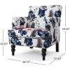 Christopher Knight Home Boaz Fabric Club Chair – Floral Print(Floral)