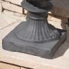 Christopher Knight Home Buena Outdoor 24″ Cast Stone Urn, Antique Black