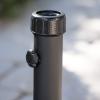 Christopher Knight Home CKH Hexagonal 66lb Umbrella Base, Black