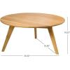 Christopher Knight Home Canton Acacia Coffee Table, Natural Stained