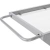 Christopher Knight Home Caraway Modern Iron and Glass 2 Tier Bar Cart, Silver