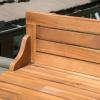Christopher Knight Home Caribbean Outdoor Acacia Wood Balcony Bar Set, 3-Pcs Set, Natural Stained Light Brown(Balcony Bar Set)