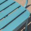 Christopher Knight Home Colmar Outdoor Iron Bistro Set, 3-Pcs Set, Matte Blue