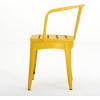 Christopher Knight Home Colmar Outdoor Iron Bistro Set, 3-Pcs Set, Matte Yellow