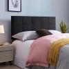 Christopher Knight Home Contemporary Upholstered Queen/Full Headboard, Black