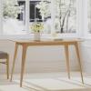 Christopher Knight Home Elsinore Rectangular Dining Table, Wooden Dining Room Table, Wood Kitchen Table, Natural Oak