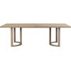 Christopher Knight Home Enat 7-Piece Wooden Dining Table Set for 6, Modern Kitchen Table and Chair Set for 6, Contemporary Dining Room Furniture Set with 6 Upholstered Armchairs, Natural Ash+Beige(Natural Ash+beige)