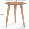 Christopher Knight Home Hoyt Wood End Table, Natural Finish