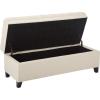 Christopher Knight Home Juliana Fabric Storage Ottoman, Beige