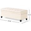 Christopher Knight Home Juliana Fabric Storage Ottoman, Beige