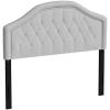 Christopher Knight Home Killian Fabric Headboard, Queen / Full, Light Grey