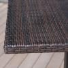 Christopher Knight Home Lala Outdoor 26″ Wicker Square Bar Set, 3-Pcs Set, Multibrown