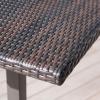 Christopher Knight Home Lala Outdoor 26″ Wicker Square Bar Set, 3-Pcs Set, Multibrown