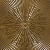 Christopher Knight Home Langseth End Table, 15.25 “W x 15.25 “D x 22.25 “H, Brushed Antique Gold(Brushed Antique Gold)