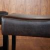 Christopher Knight Home Lopez Backless Leather Counter Stools, 2-Pcs Set, Brown