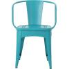 Christopher Knight Home Lourdes Iron Bistro Set, 3-Pcs Set, Matte Teal